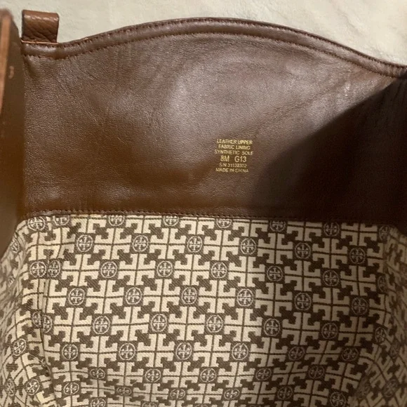 Tory Burch Brown Heeled Boots - Picture 5 of 6